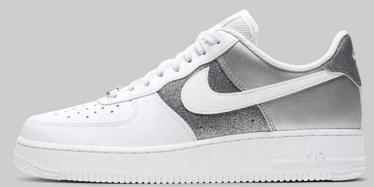 Nike Air Force 1 Low 07 White Metallic Silver to Release for Black Friday