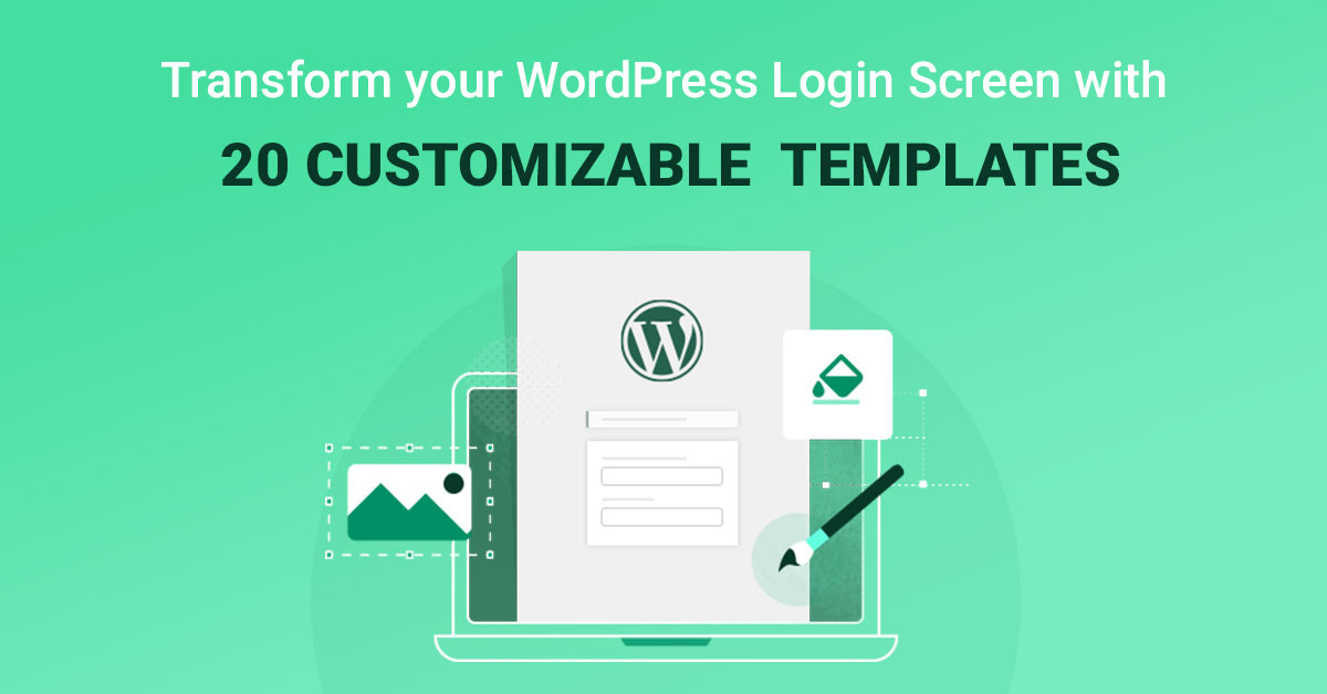 Transform your WordPress Login Screen with 20 Customizable Templates
