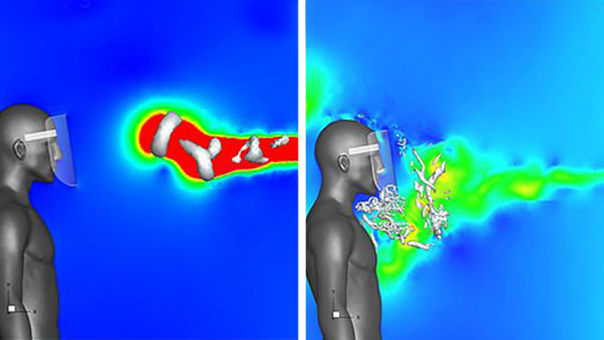 Face Shields Can't Protect You From Sneeze Vortex Rings | IE