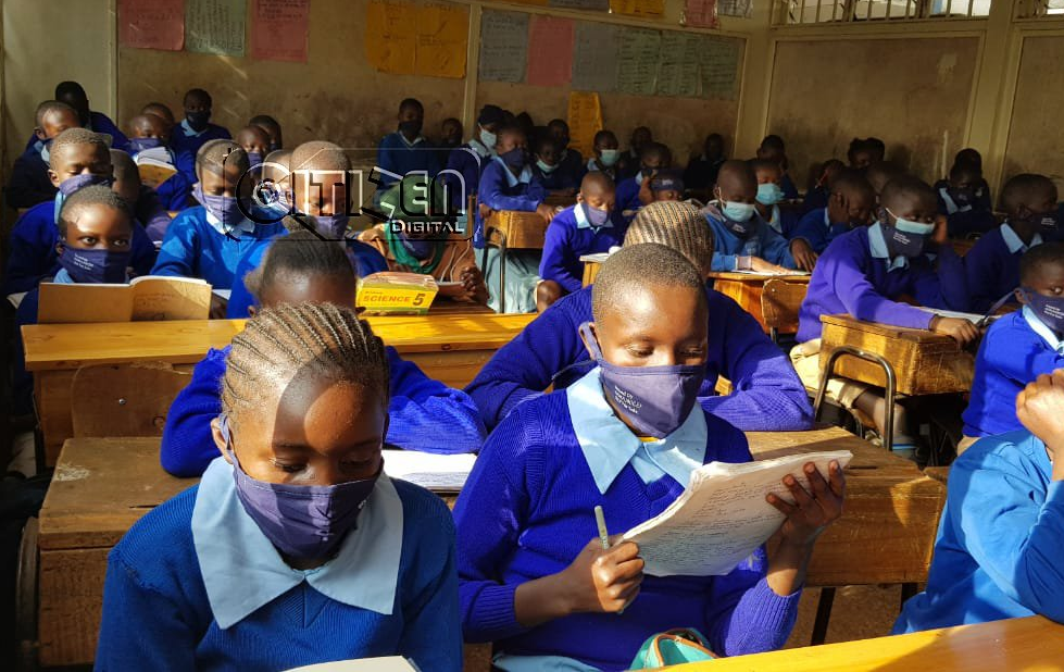 Social distancing a major challenge as schools reopen after 9-month closure - Citizentv.co.ke