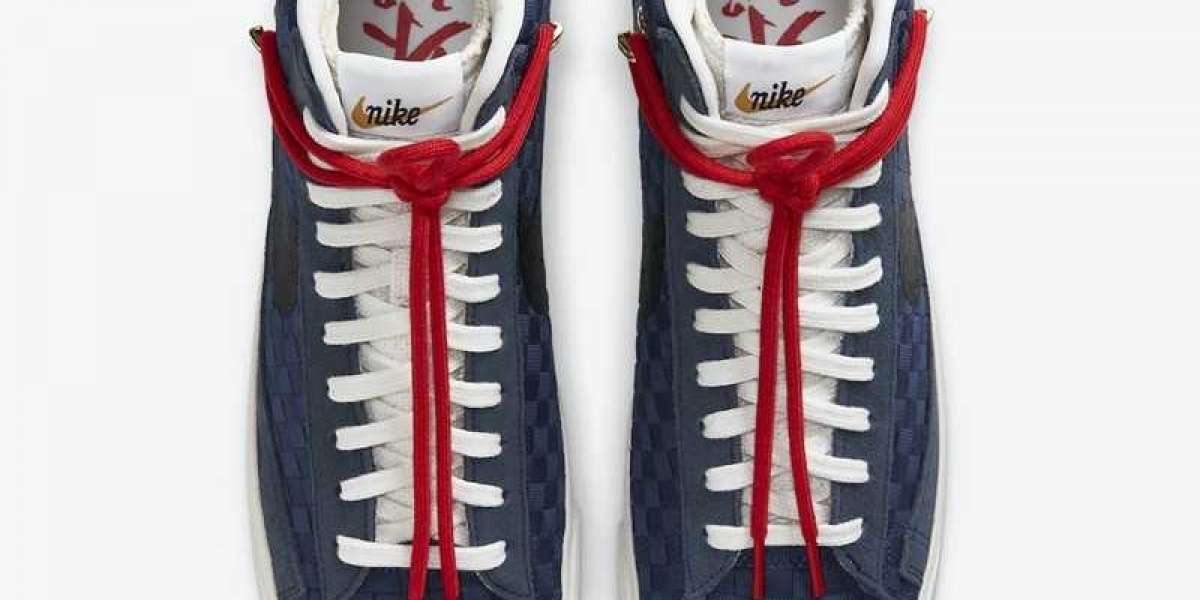 Nike Blazer Mid 77 “Sashiko” Navy Blue 2021 New Arrival DD5486-492