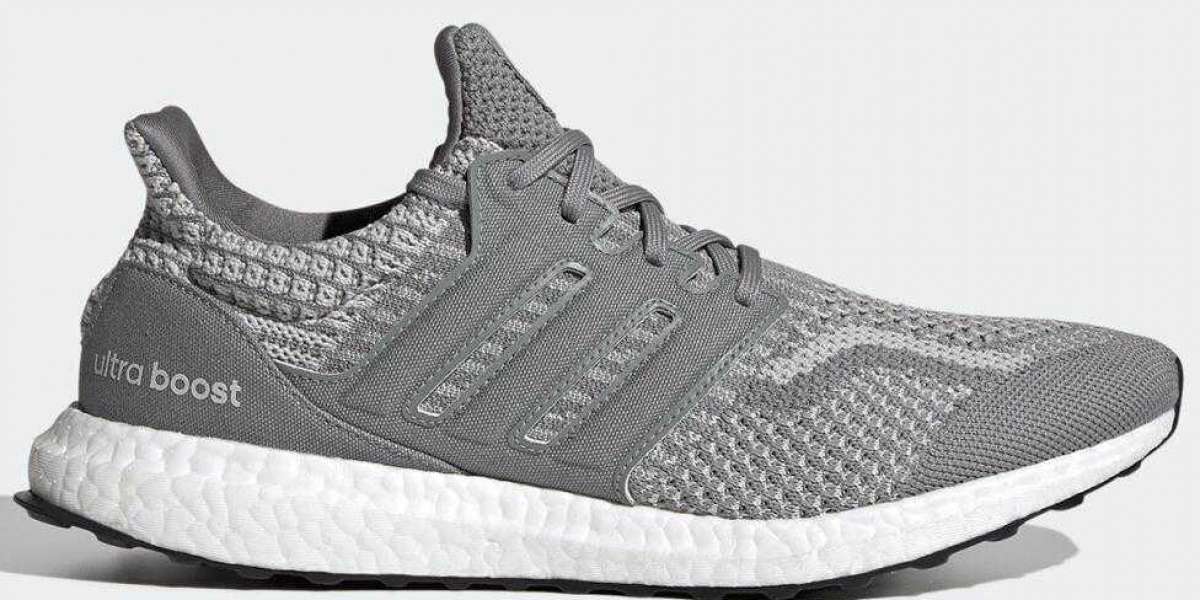 2021 Latest adidas UltraBOOST 5.0 DNA Stacks Grey On Grey