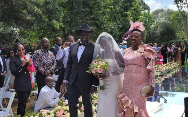 VIDEO: DP Ruto’s daughter June weds Dr Alexander Ezenagu