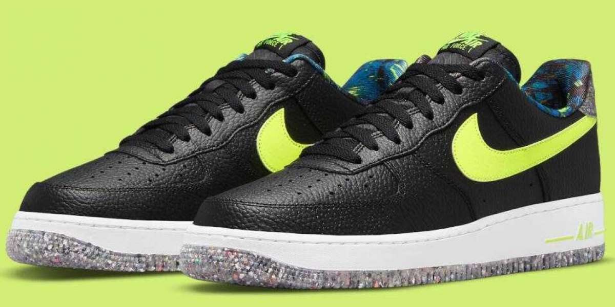 The New Air Force 1 Low Black Coming With Volt Swooshes