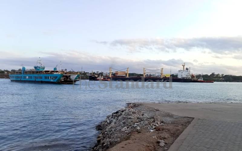 Ferry services affected as ship stalls at Likoni - The Standard
