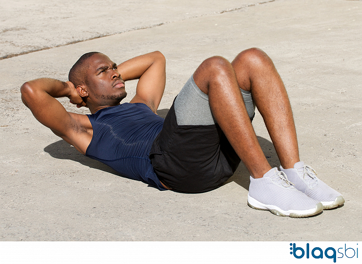 Blaqsbi | Challenge: Stay Healthy: Post a video of yourself doing 100 Sit-Ups