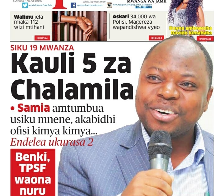 Habari kubwa za magazeti ya leo Tanzania June 12,2021 ~ Busunzu TV