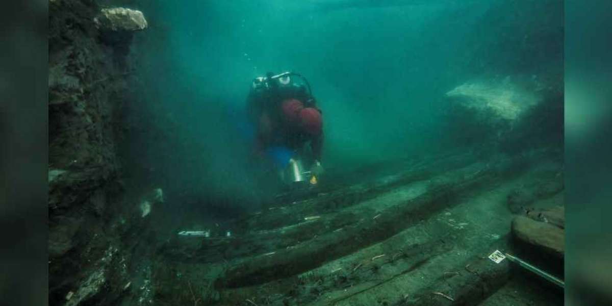 Ancient ship and burial ground discovered in underwater city in Egypt
