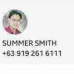 SummEr Smith(+639192616111) profile picture