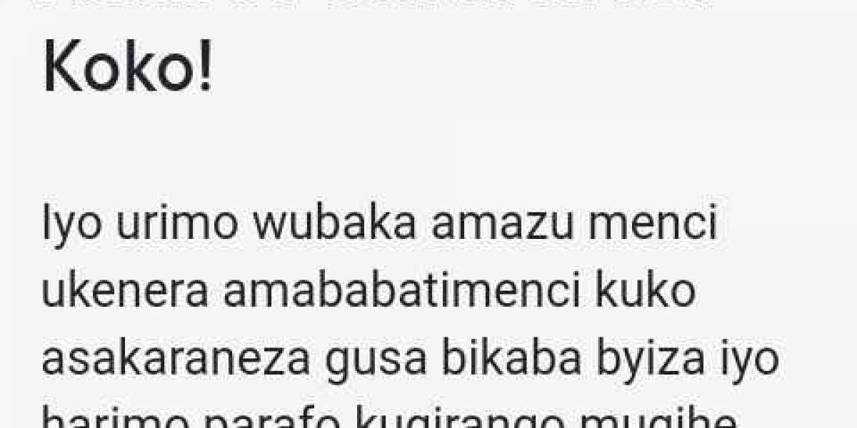 Amabati asakaraneza Koko!