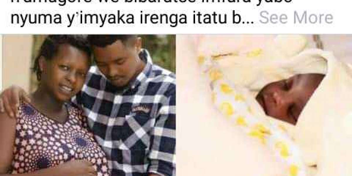 Umunyamakuru Ndekezi Johnson Kaya n'umugore we bibarutse imfura yabo nyuma y’imyaka irenga itatu babana