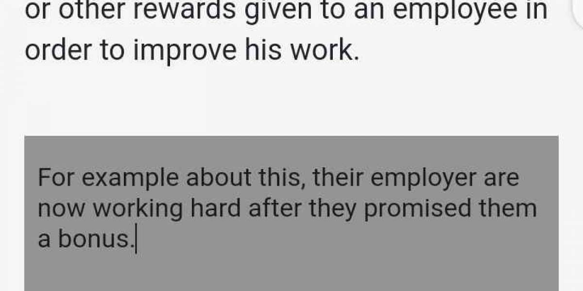 HE DESERVE BONUS
