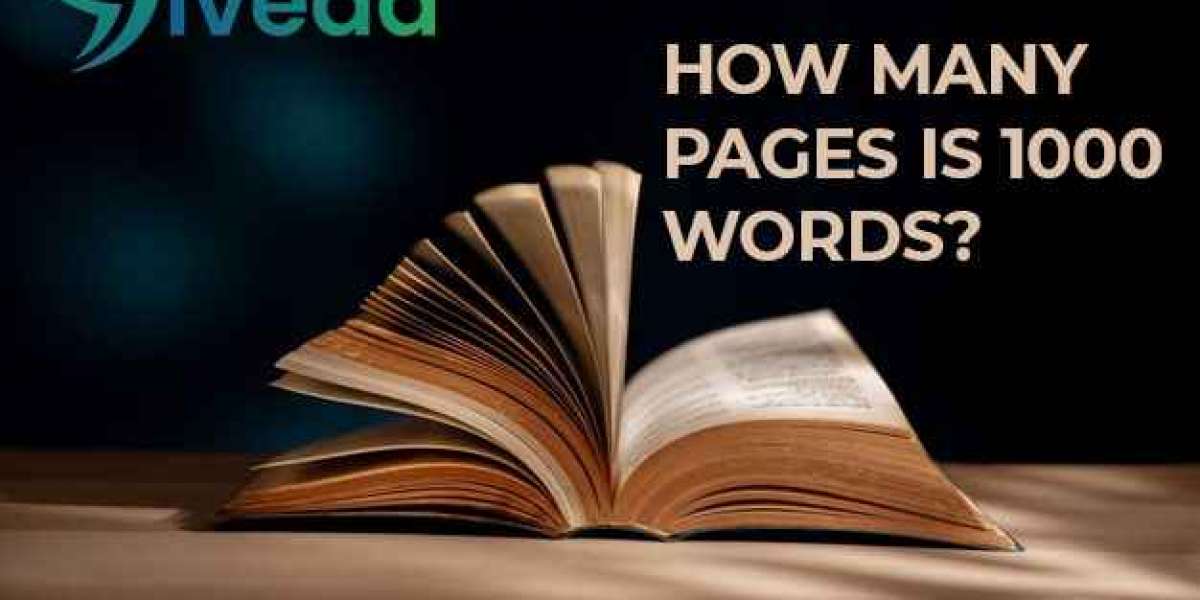 how many pages is 1000 words