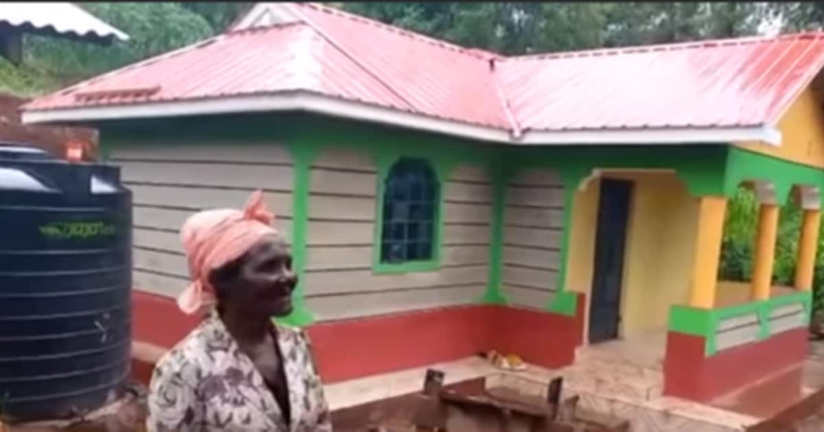 William Ruto Builds House for Elderly Murang'a Woman Who Comically Castigated BBI in English ▷ Kenya News | Tuko.co.ke