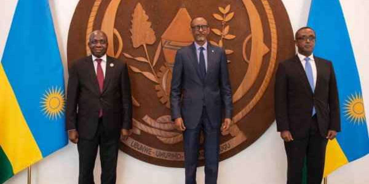 Kagame receives Ministers of Foreign Affairs attending AU-EU ministerial meeting