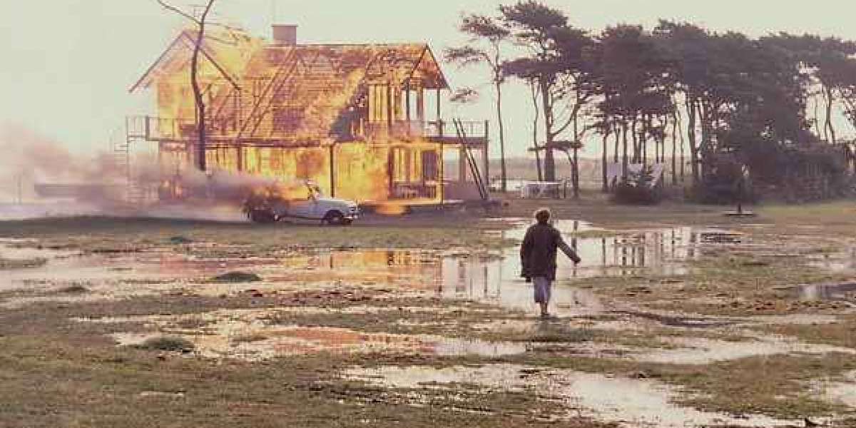 THE BURNING OF THE HOUSE SCENE IN TARKOVSKY’s LAST FILM “THE SACRIFICE”.