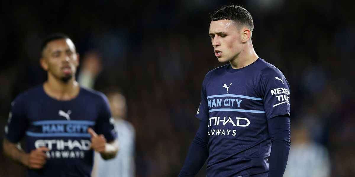 Magical youngstar: Foden brace in 4-1 win over brighton