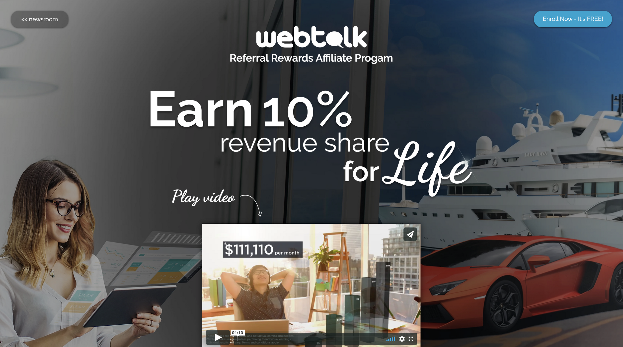 Promote & Earn | Webtalk Newsroom