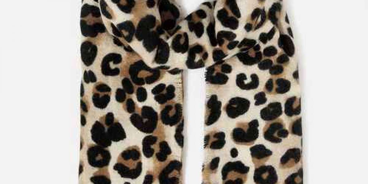 Leopard Print Scarf