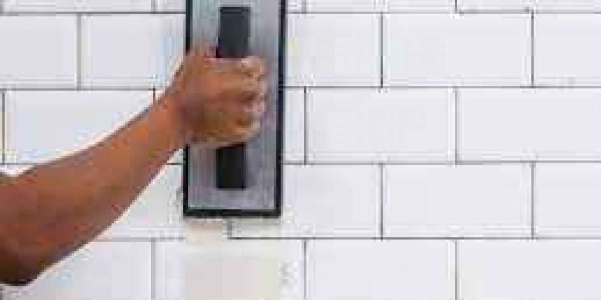 Step by step instructions to grout tiles