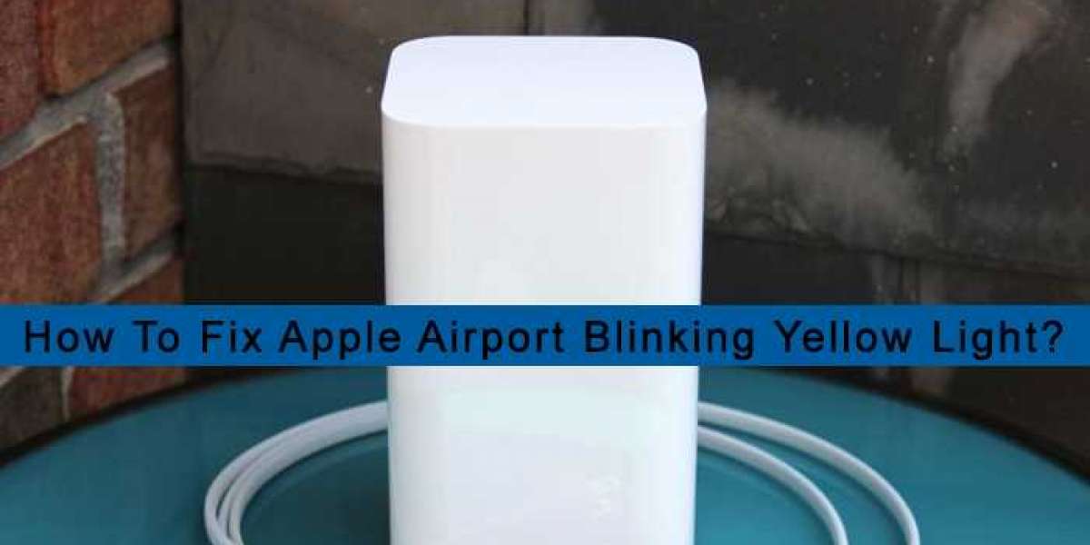 How To Fix Apple Airport Blinking Yellow Light?
