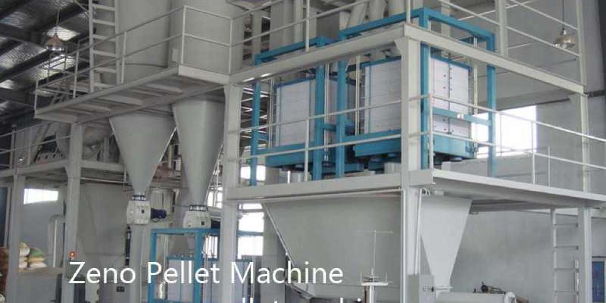 Set up chicken feed production line