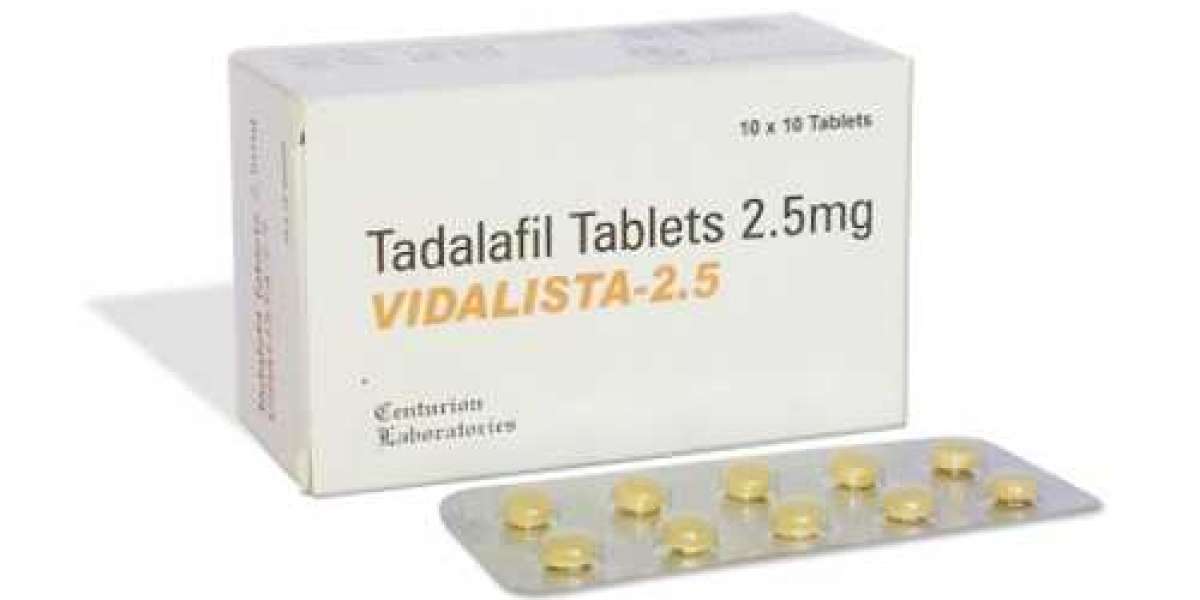 Powerfully face Your ED Issue with Vidalista 2.5