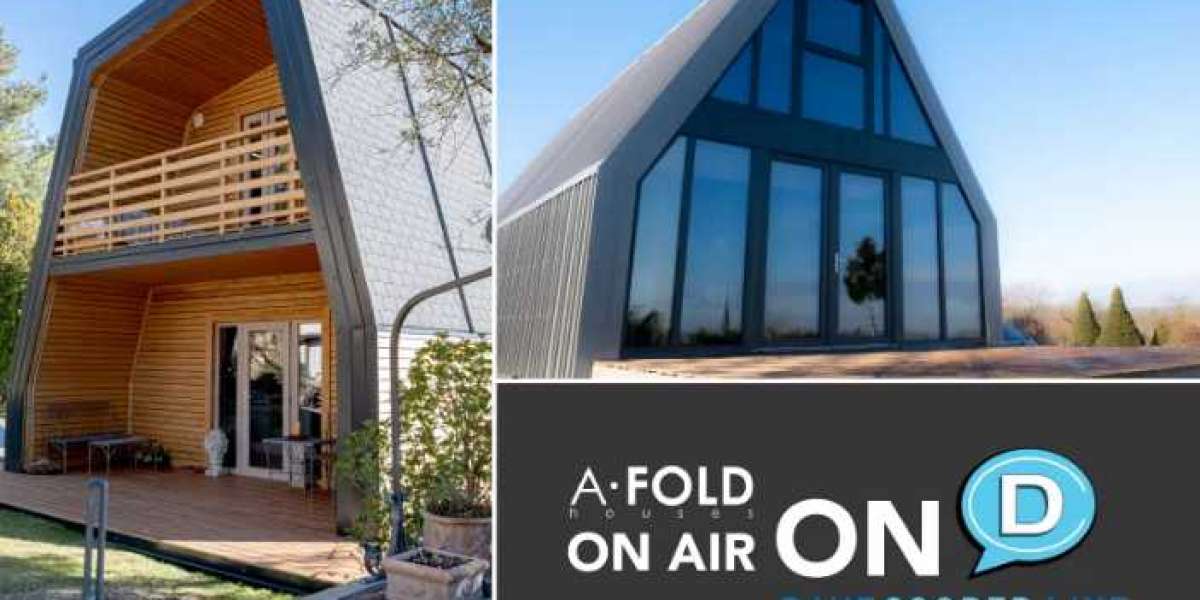 Prefabricated foldable wooden houses | A-FOLD