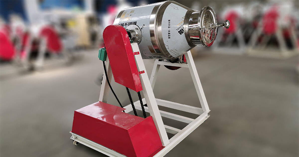 Rotary Drum Mixer For Poultry Feed And Dry Powder And Grains