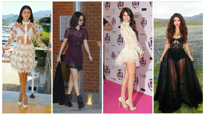 15 Cute Ways to Style Sheer Outfits Inspired By Selena Gomez