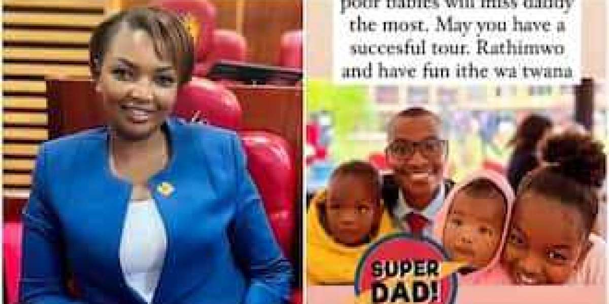 Karen Nyamu Bids Samidoh Goodbye As He Leaves US,Say kids will miss him:"Super Dad".