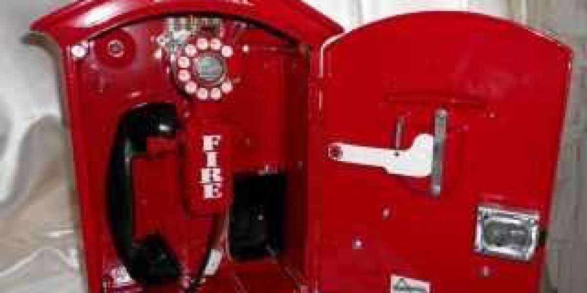 What is the function of the fire telephone?