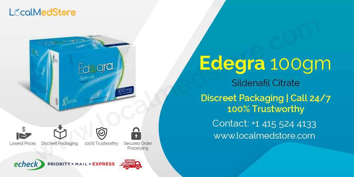 Buy Edegra 100mg - Sildenafil Citrate Tablets Online | Benefits, Dosage, and more