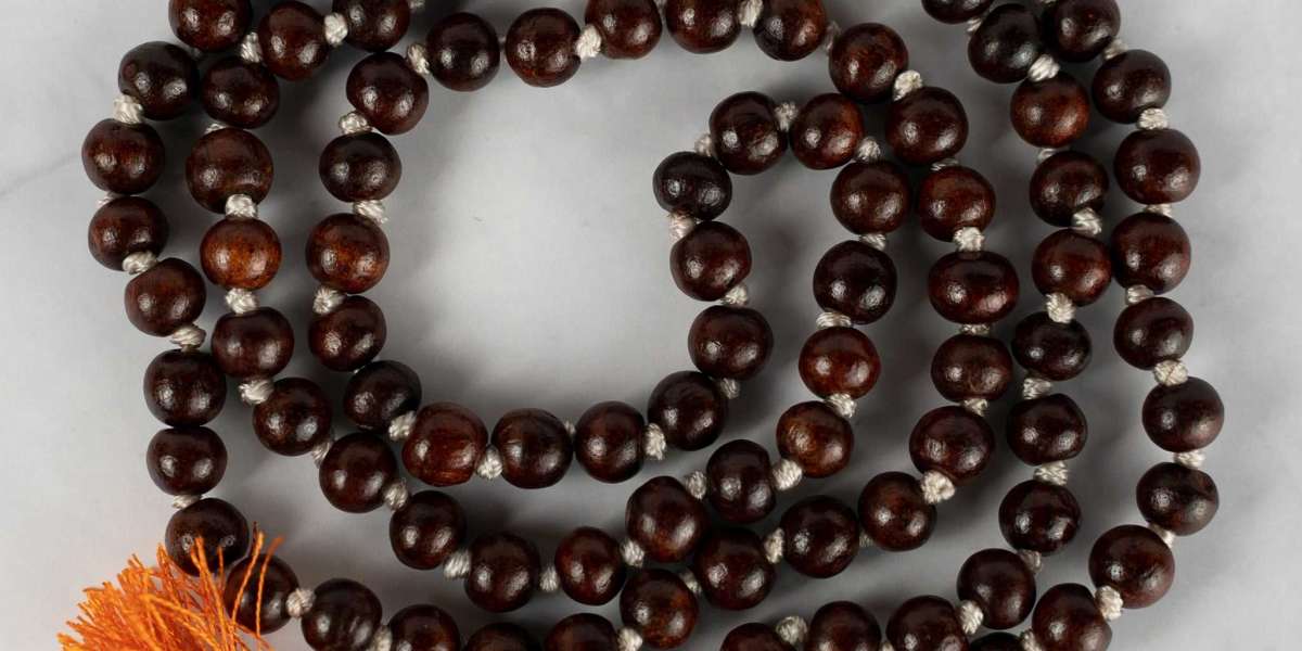 Red sandalwood Mala- Ideal way to bring positivity