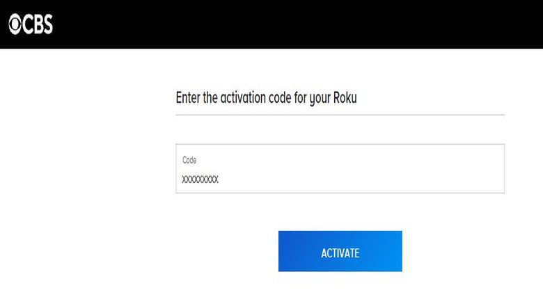 CBS.com/tv/roku - Enter CBS Activation code- cbs.com tv roku