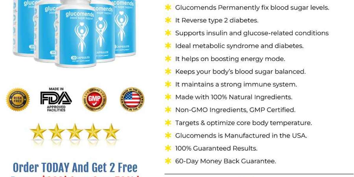 Glucomends Reviews (Blood Sugar Support) Supports Insulin And Glucose Pills Supplement!