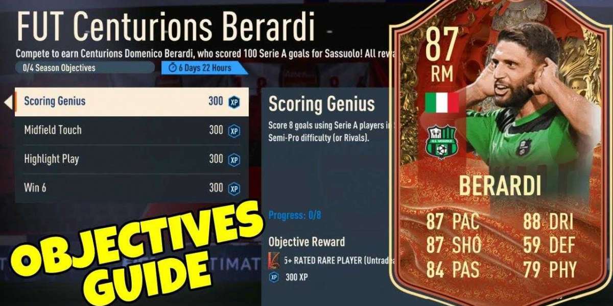 How To Complete Centurions Berardi’s Objectives In FUT 23