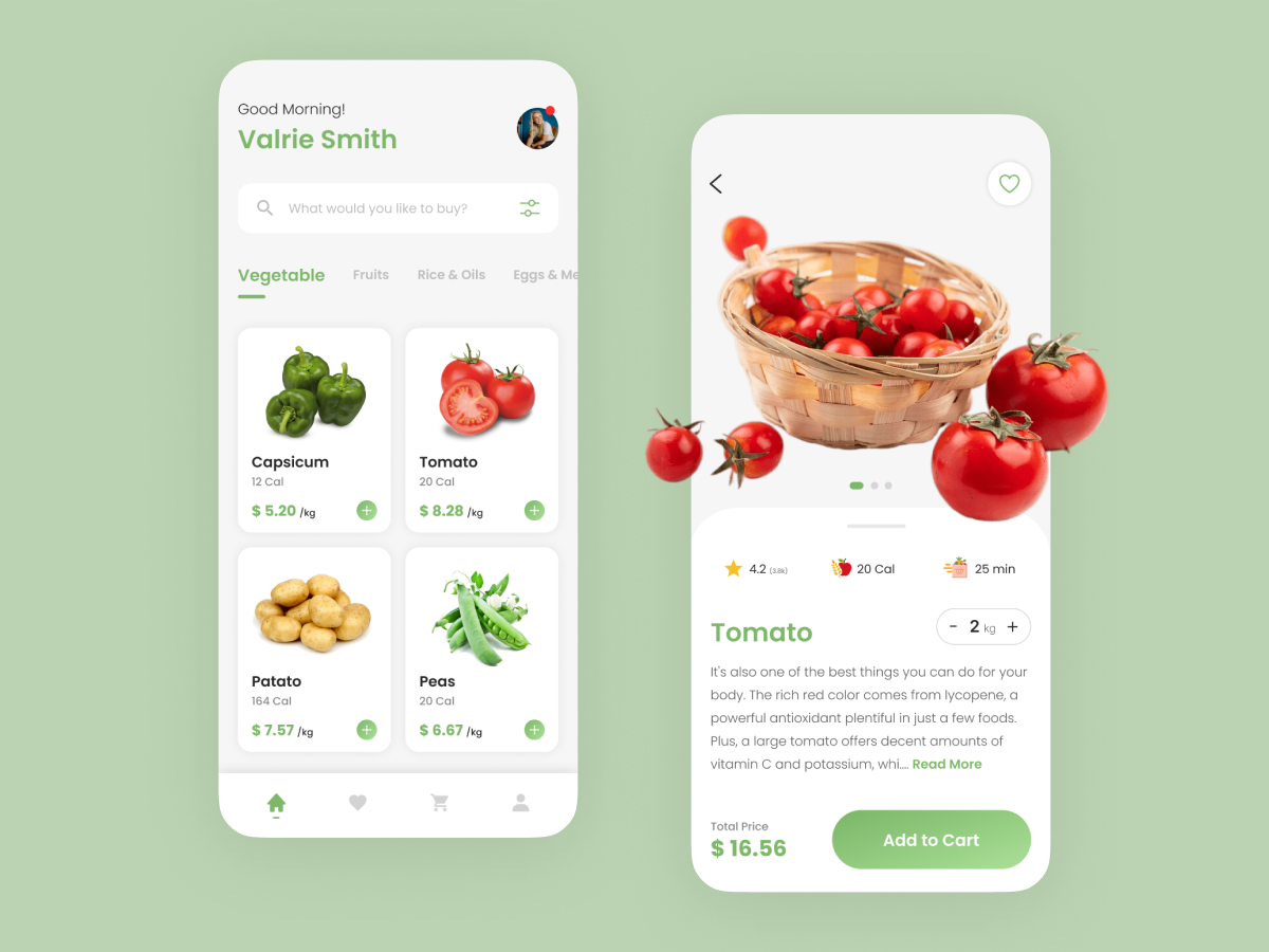 Grocery App Design - XLGrocery - UpLabs