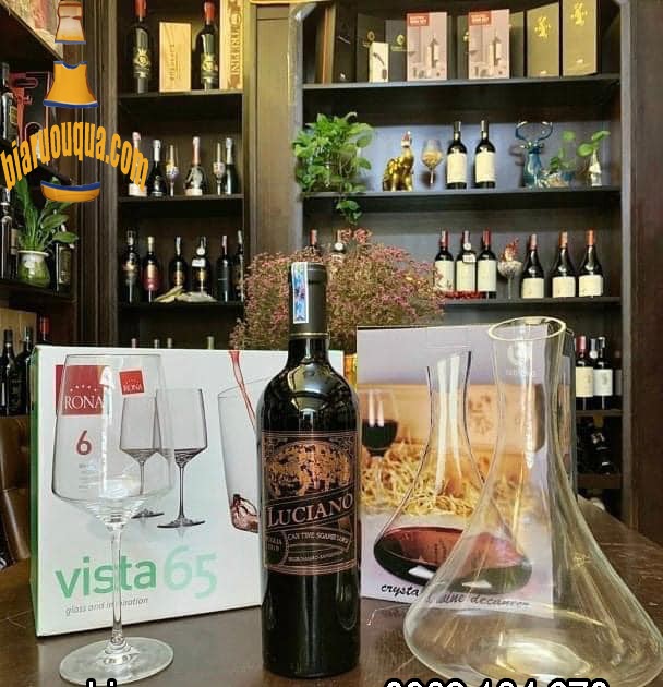 Khuyến mãi mua rượu vang Ý Luciano tặng quà trị giá 2 triệu