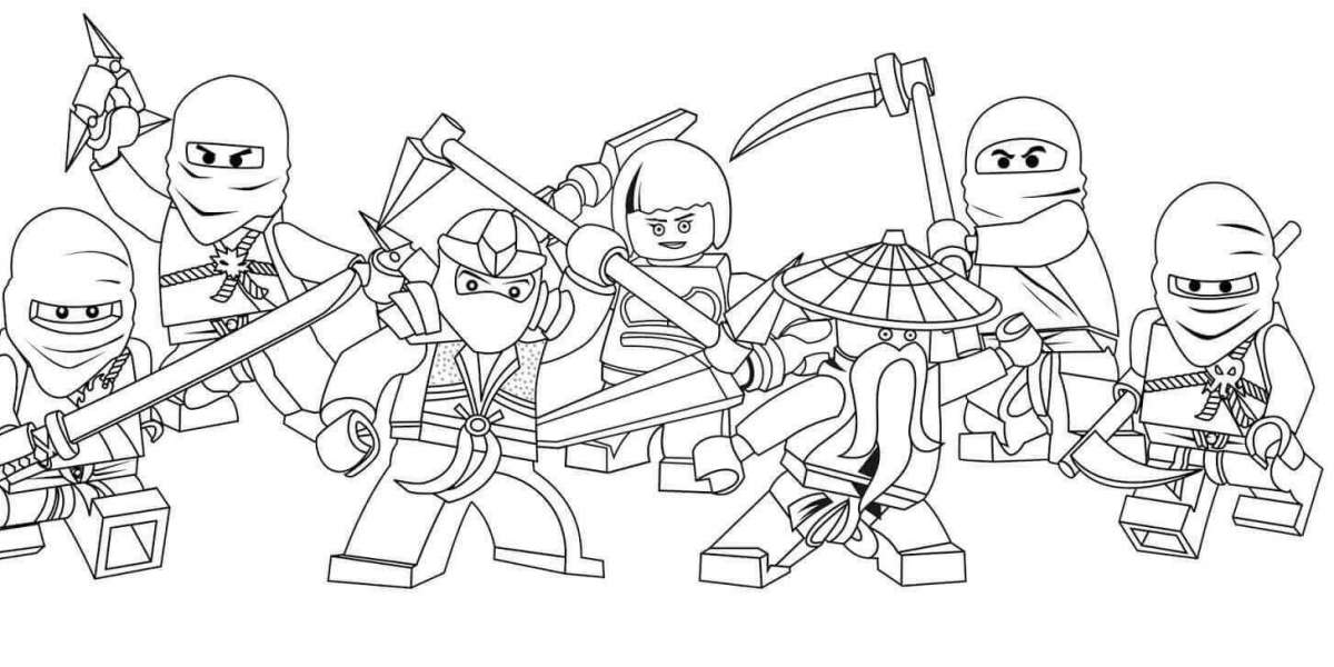 Lego Ninjago Coloring Pages - Free Printable Pages for Kids | GBcoloring