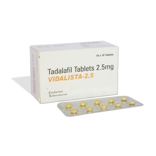 Vidalista 2.5mg (Tadalafil) - Reviews, Use, 20% OFF