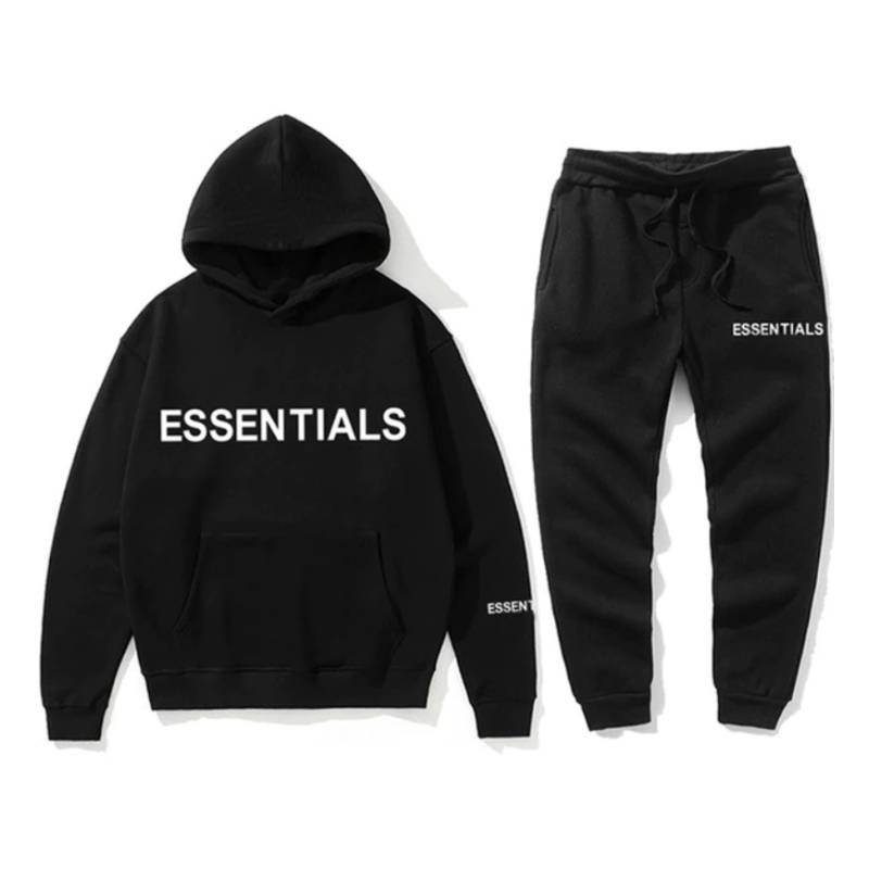 Essentials Spring Tracksuit - Black || Limited Collection