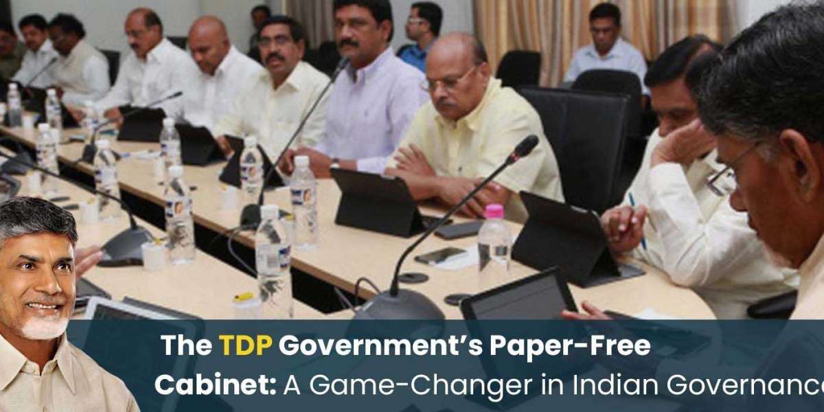 The TDP Government’s Paper-Free Cabinet: A Game-Changer in Indian Governance