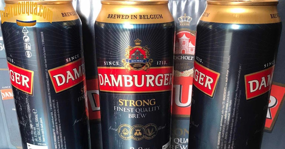 Bia nặng độ Bỉ Damburger 8.8% lon 500ml giá rẻ Hà Nội