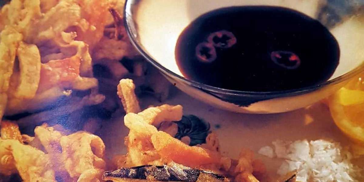 Wasted food and vegetable tempura