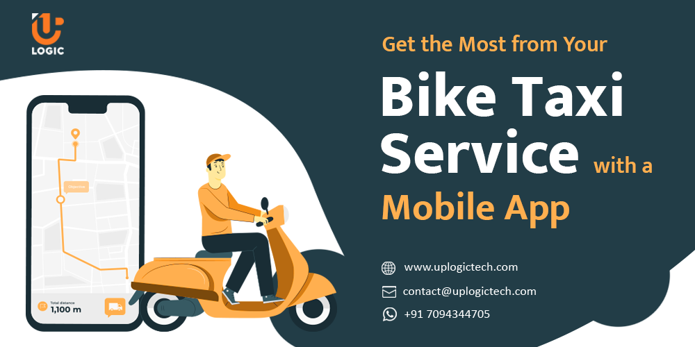 Get the Most from Your Bike Taxi Service with a Mobile App - Uplogic Technologies