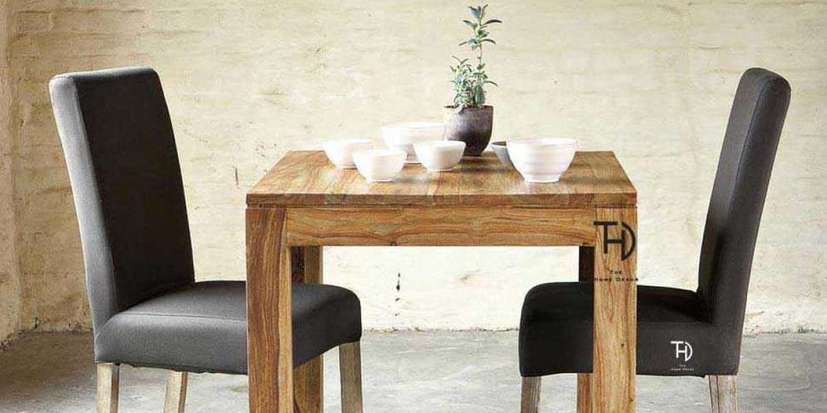 Buy Real Wood Dining Table Set Online @ lowest Price | The Home Dekor