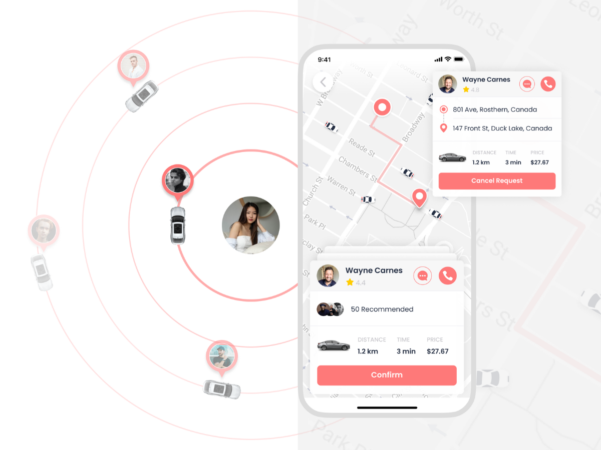Taxi App | Cab Booking App - UpLabs