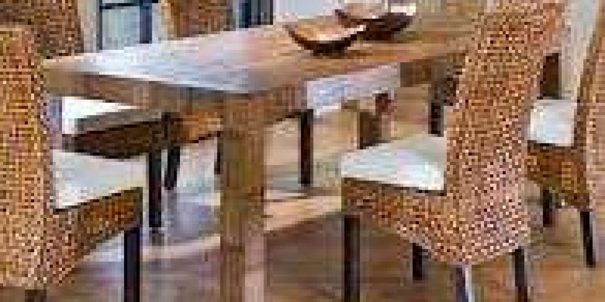 Rattan dining chairs