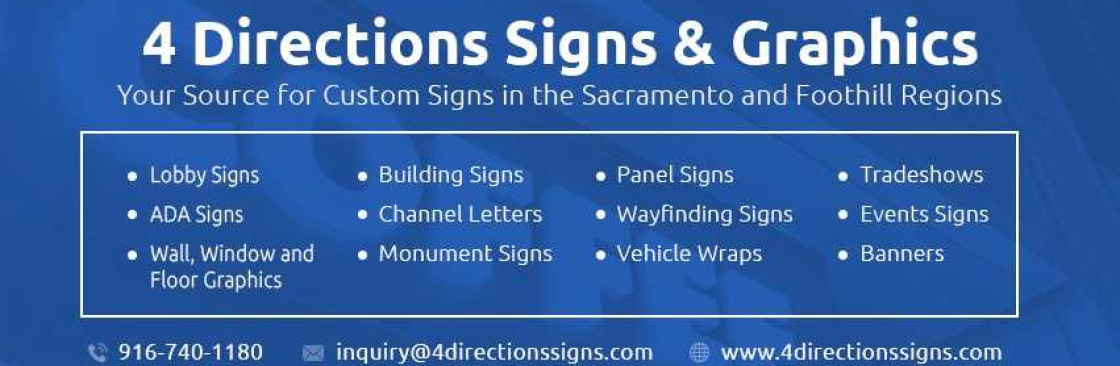 4 Directions Signs Graphics Cover Image